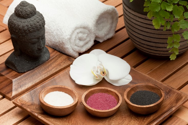 spa treatment bath salts