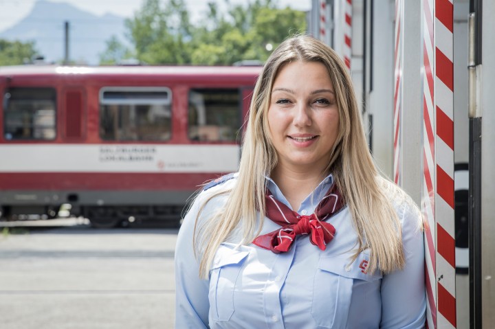Salzburg AG Lokalbahn Lokführer:innen Foto: Neumayr/Leo 27.06.2022